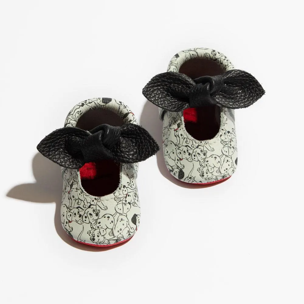 101 Dalmatians bow baby shoe with knot - Buy now