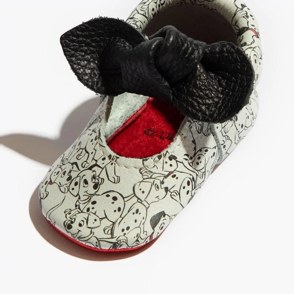 101 Dalmatians bow baby shoe with knot - Buy now