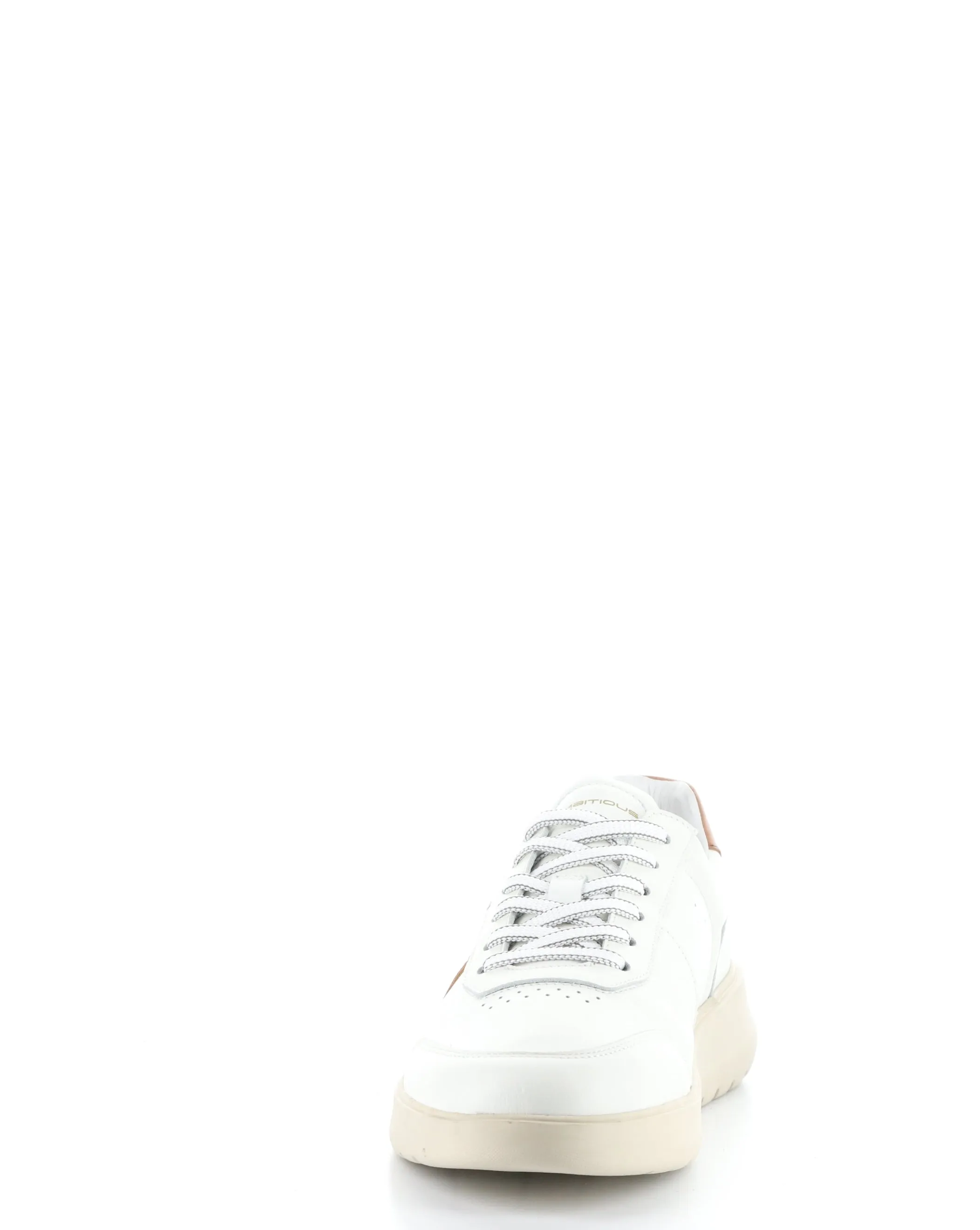 12863 White Cognac Lace-up Shoes - Best Deals, Lowest Prices & Fast Shipping | Shop Now