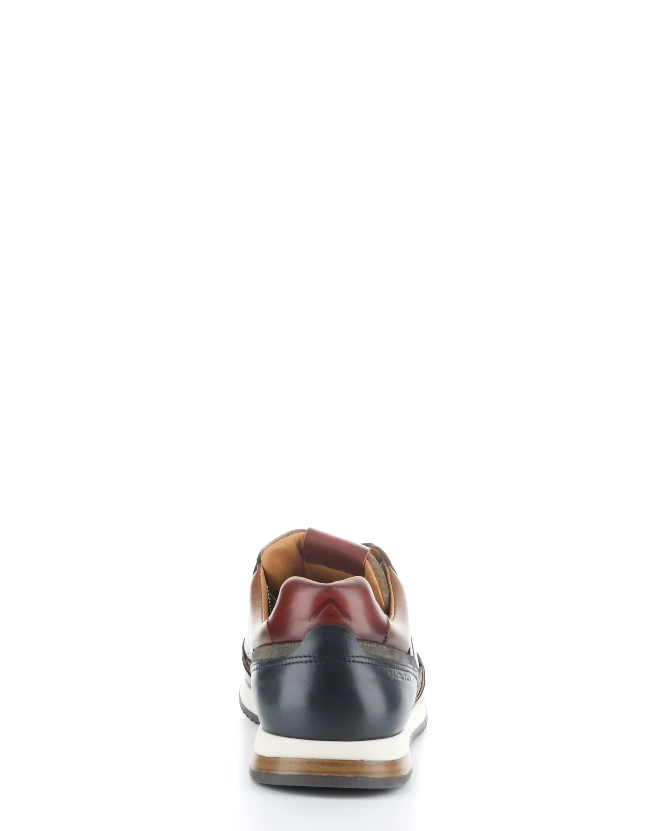 13052 COGNAC COMBI Leather Lace-up Shoes