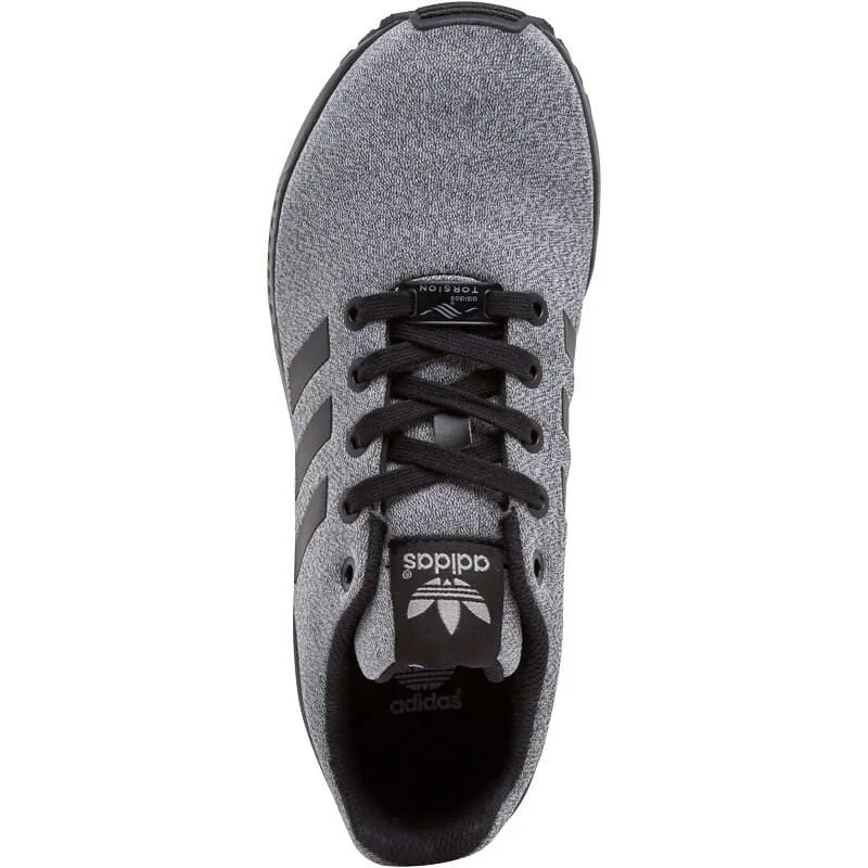 adidas Boys ZX Flux Trainers - Black, Black, Grey