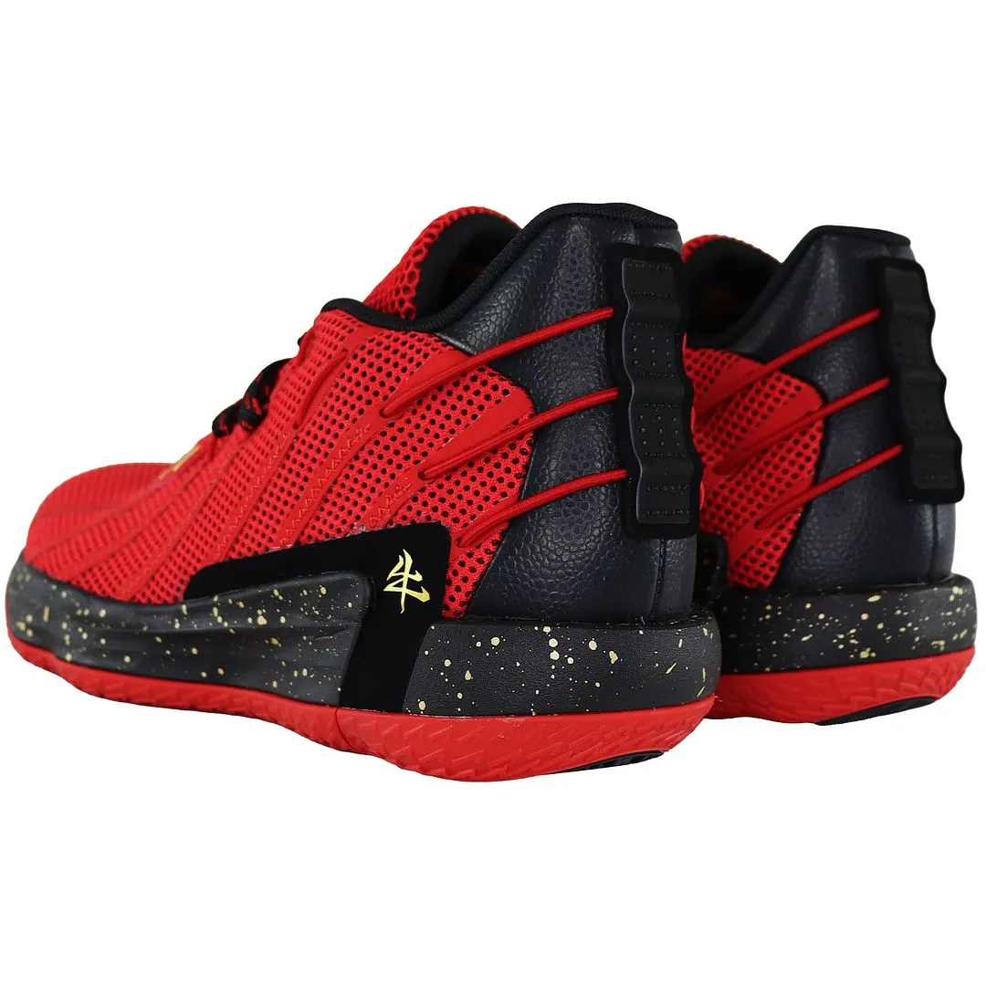 Adidas Dame 7 GCA Red Basketball Trainers for Men.