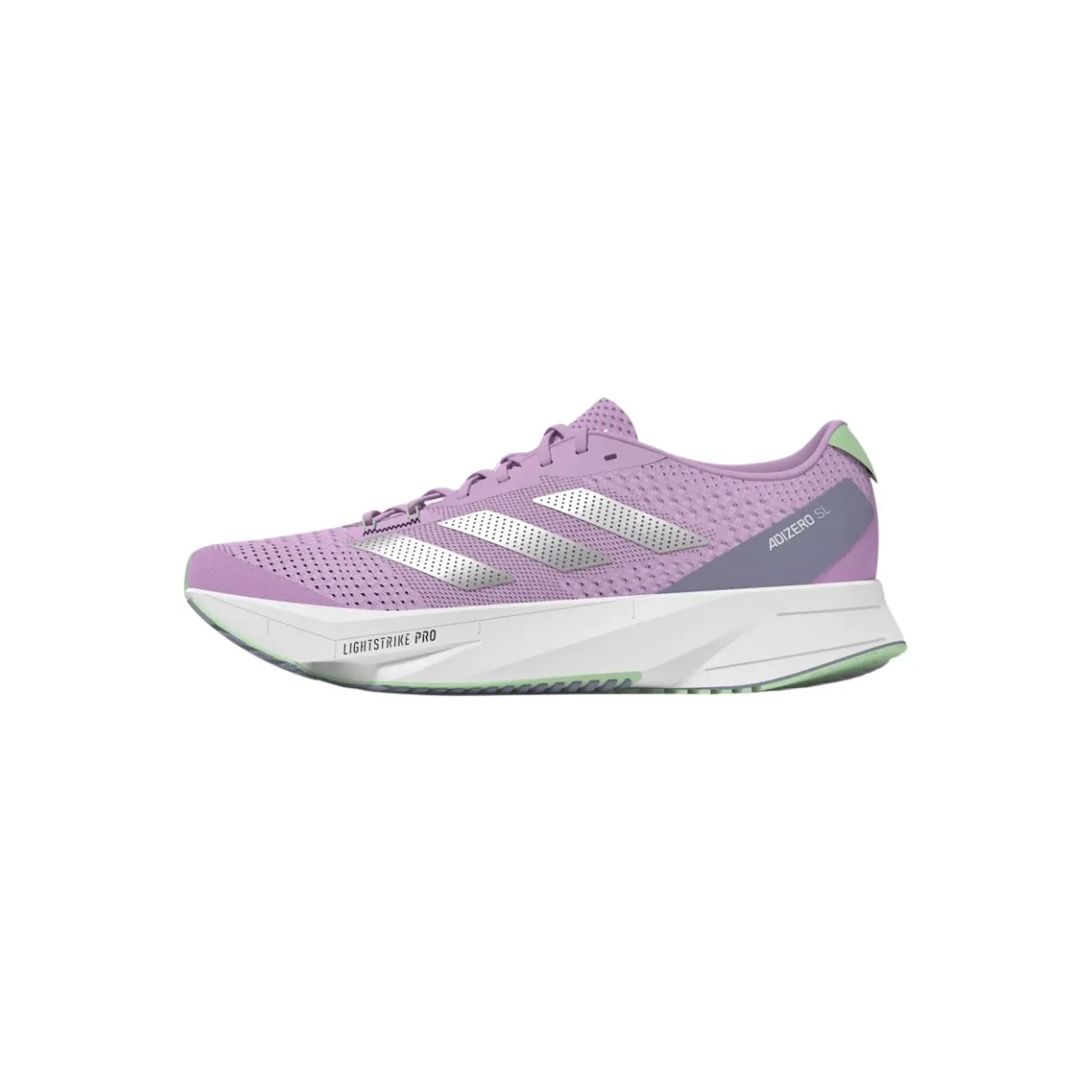 Adidas Women's White Pink Adizero SL SS24 Shoes