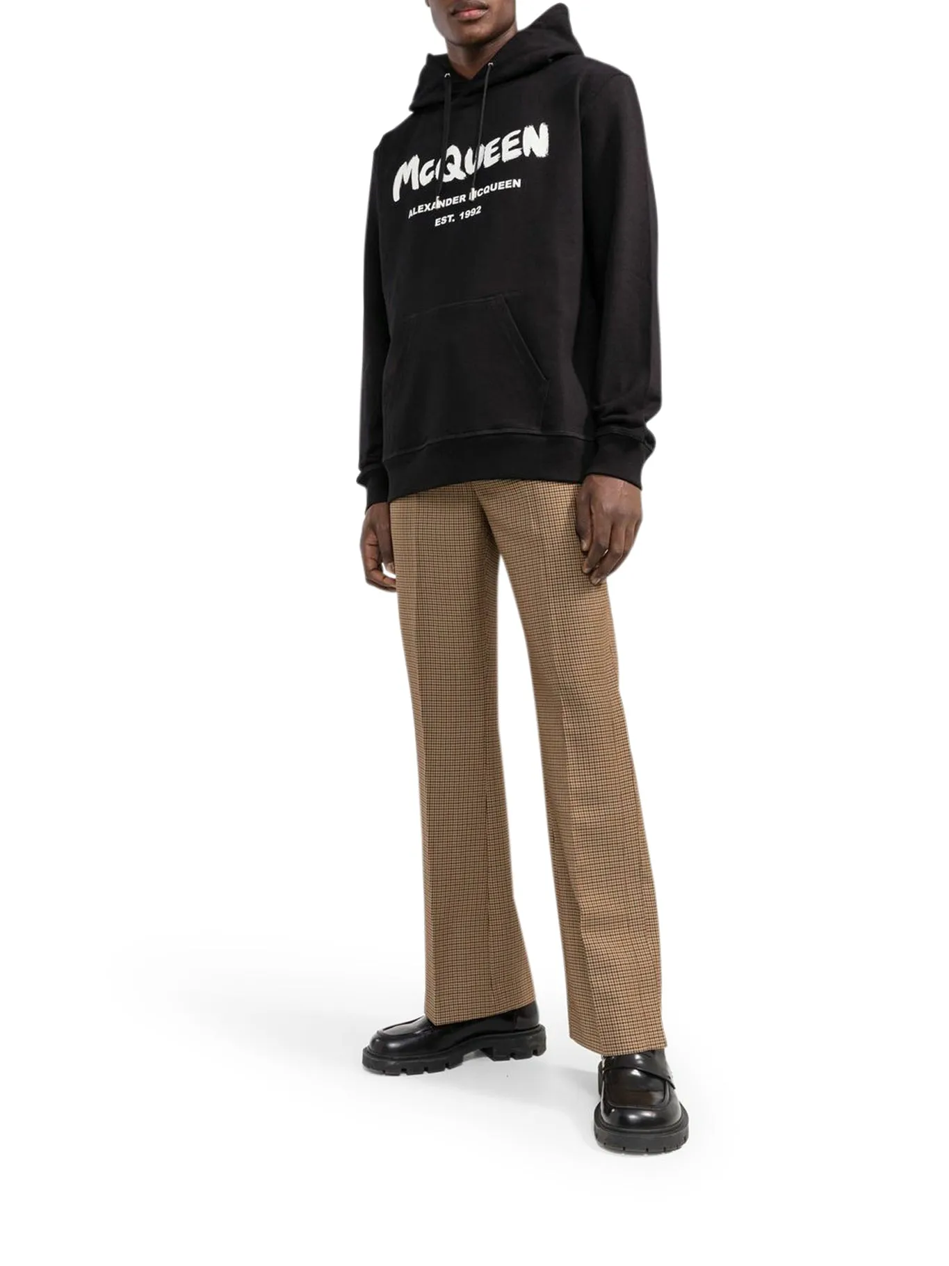 Alexander McQueen graffiti logo popover