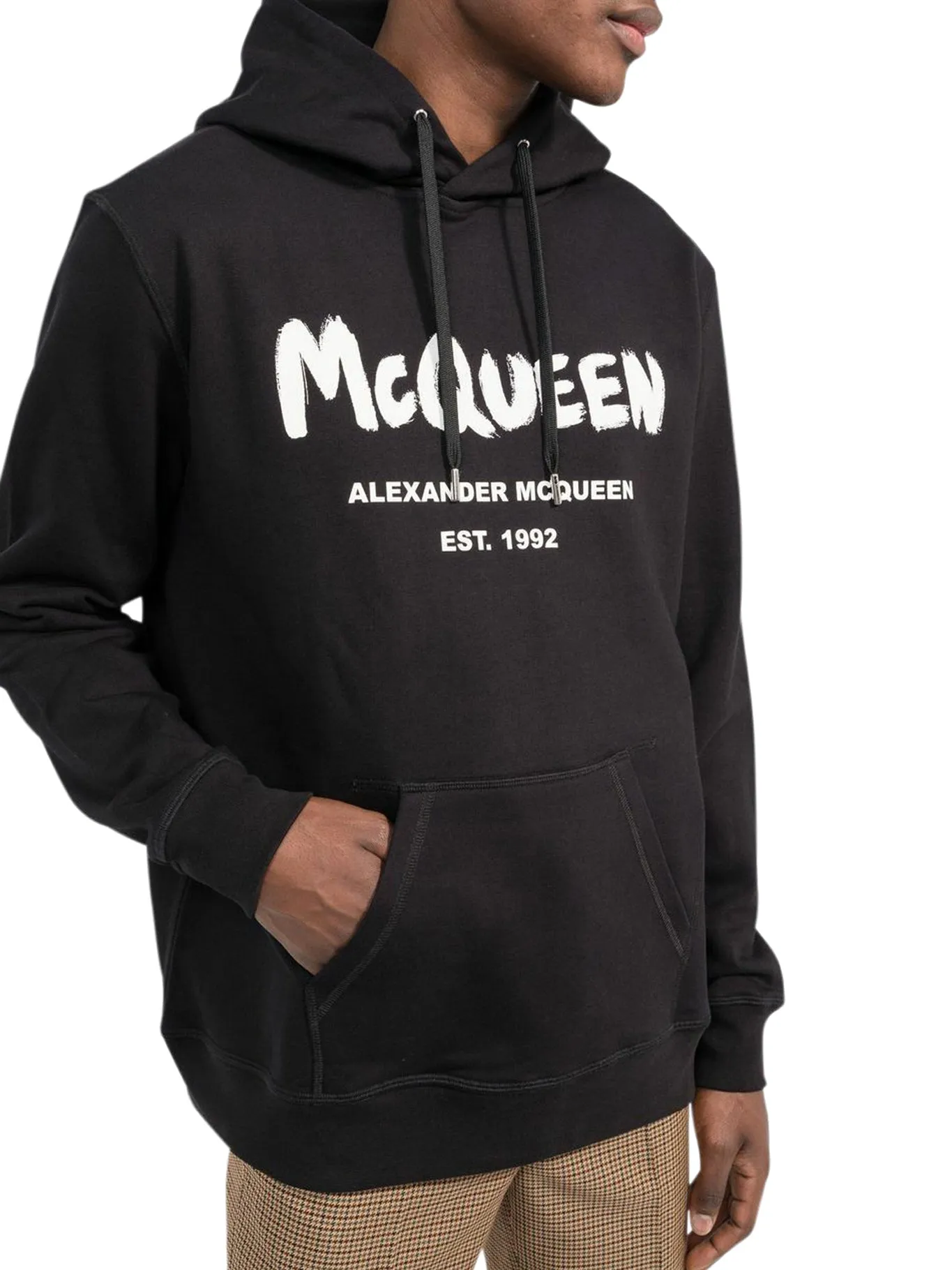 Alexander McQueen graffiti logo popover