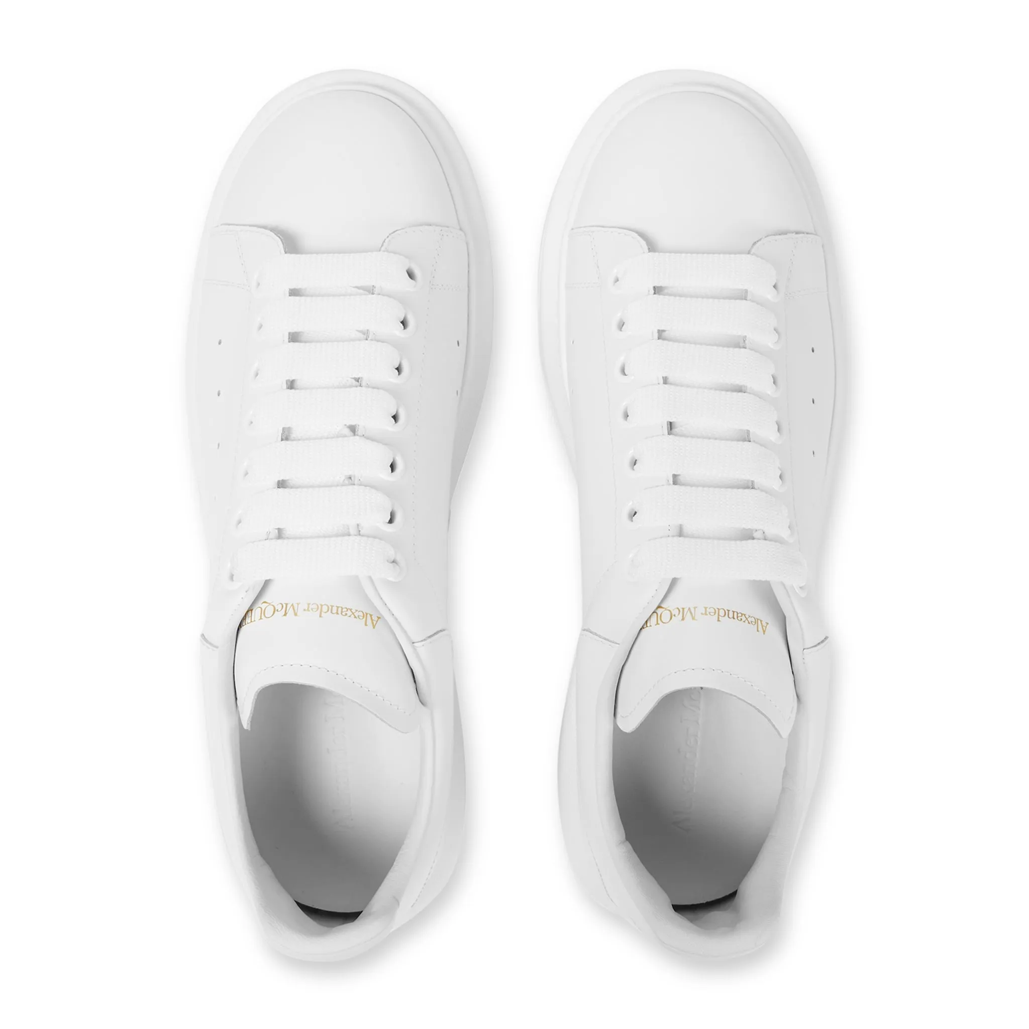 Alexander Mcqueen Raised Sole White Sneaker Womens