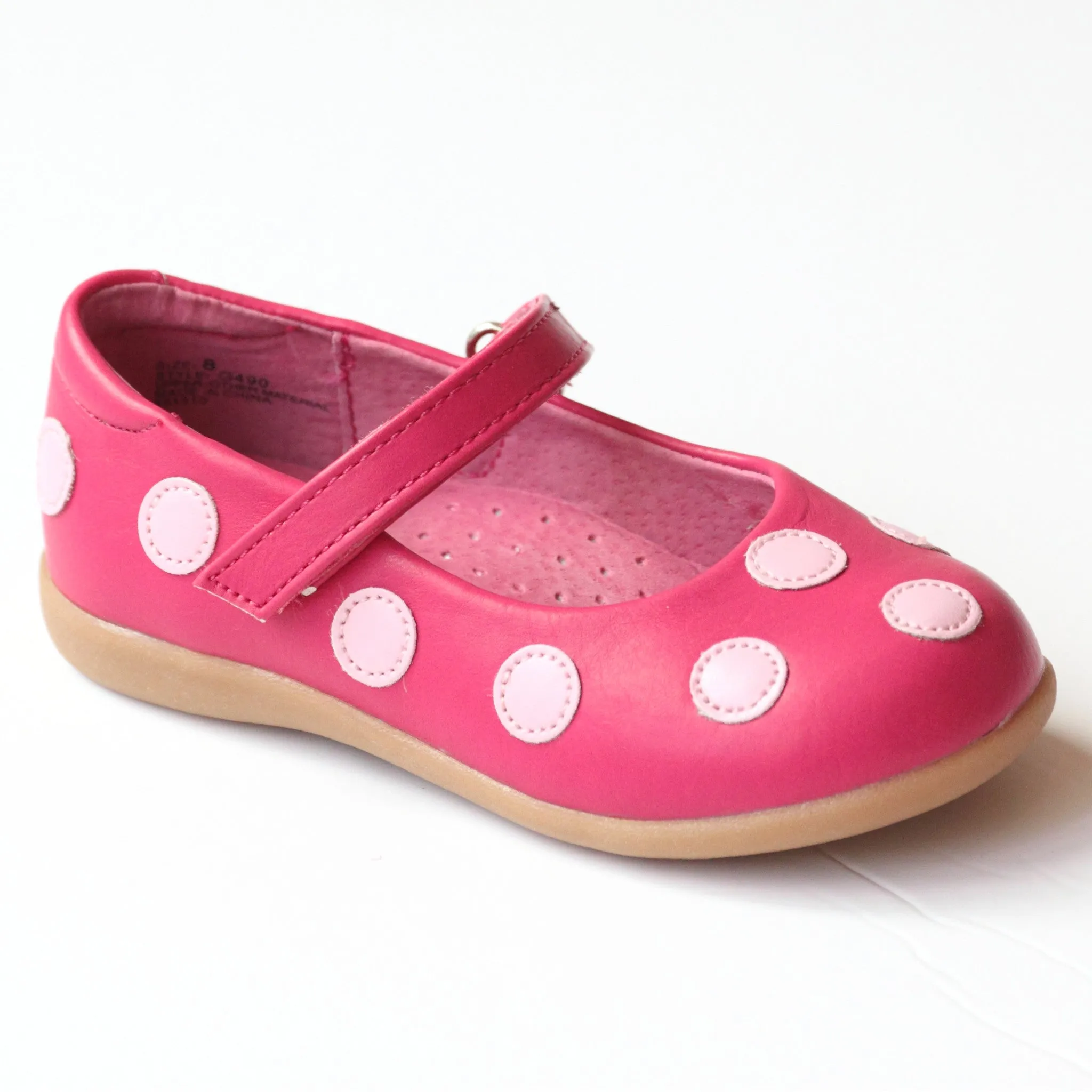 Amour Girls Polka Dot Mary Janes