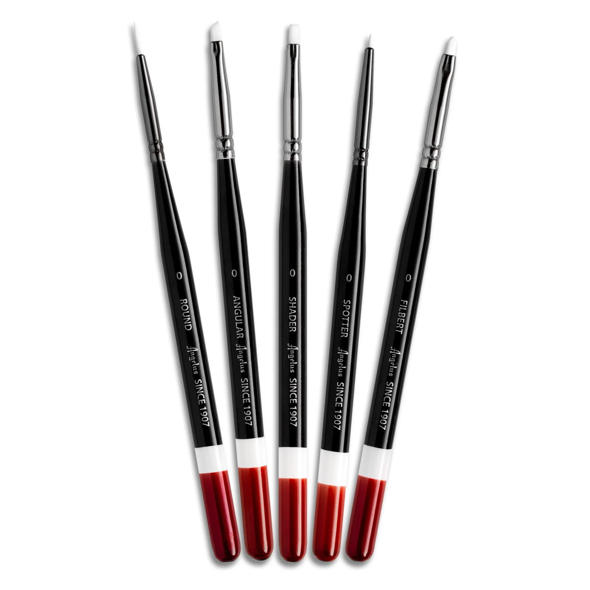 Angelus 5-Piece Micro Detail Paint Brush Set