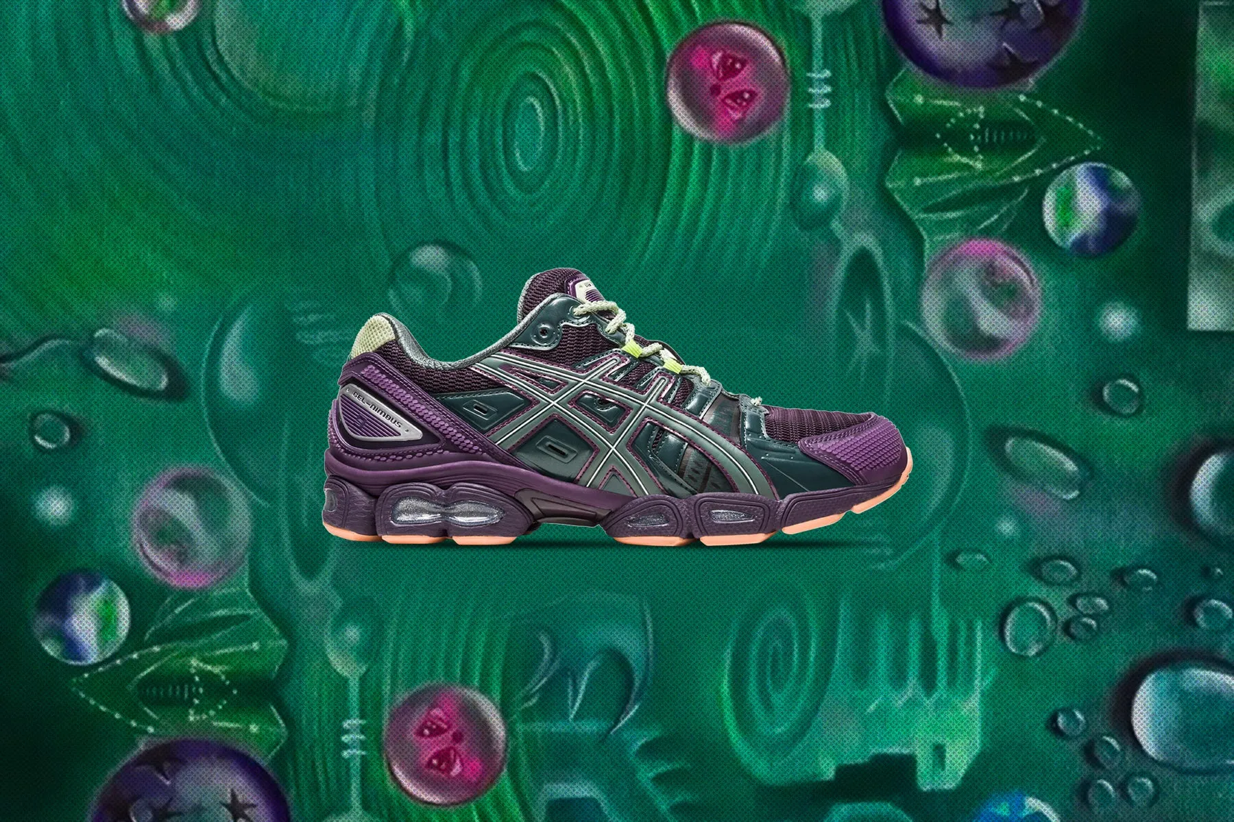 Asics x Brain Dead Gel-Nimbus 9 - Nightshade/Laurel Wreath