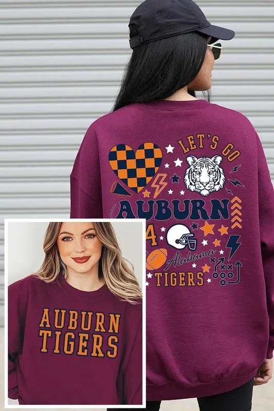 Auburn Tigers fleece sweatshirt