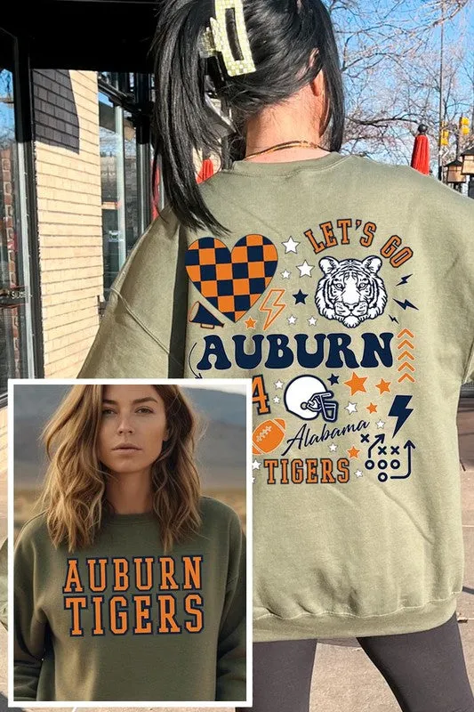 Auburn Tigers fleece sweatshirt