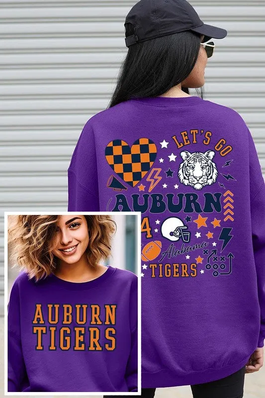 Auburn Tigers fleece sweatshirt