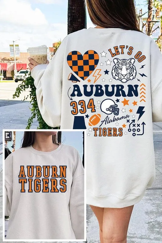 Auburn Tigers fleece sweatshirt