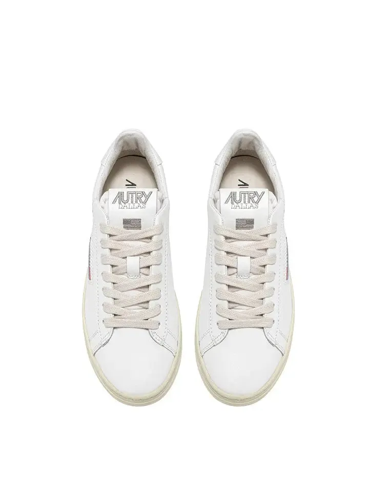 Autry Dallas Low White Trainers