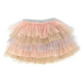 Baby Stardust Skirt - Ombre Pink - Sparkle Result