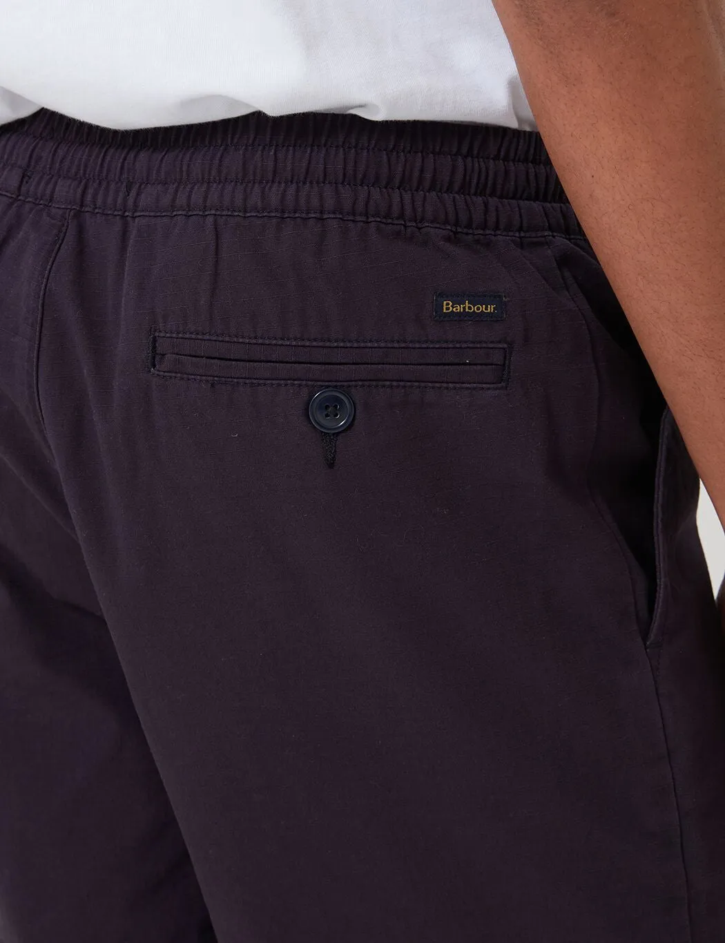 Barbour Bay Ripstop Shorts Navy Blue