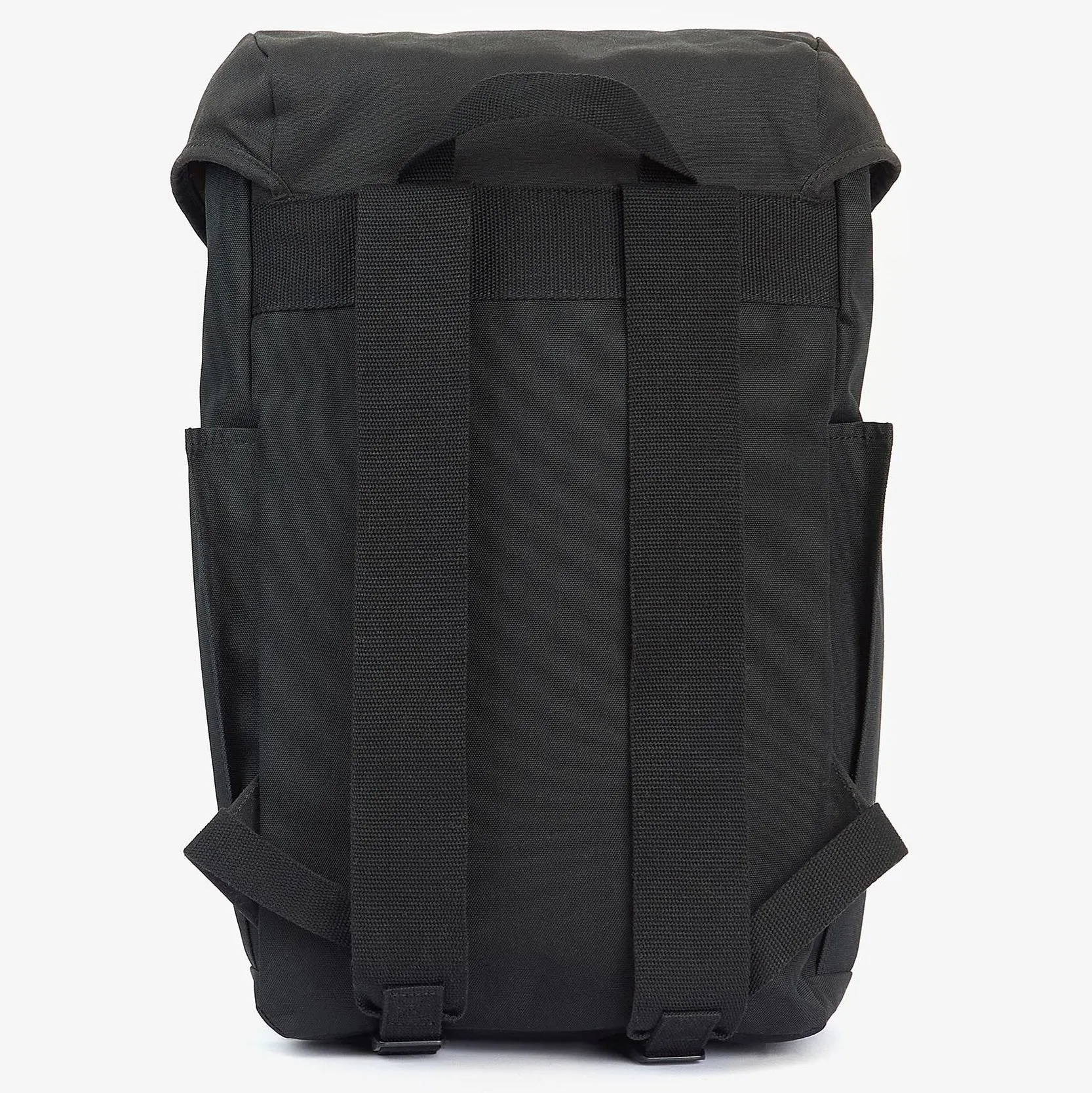 Barbour Black Wax Backpack