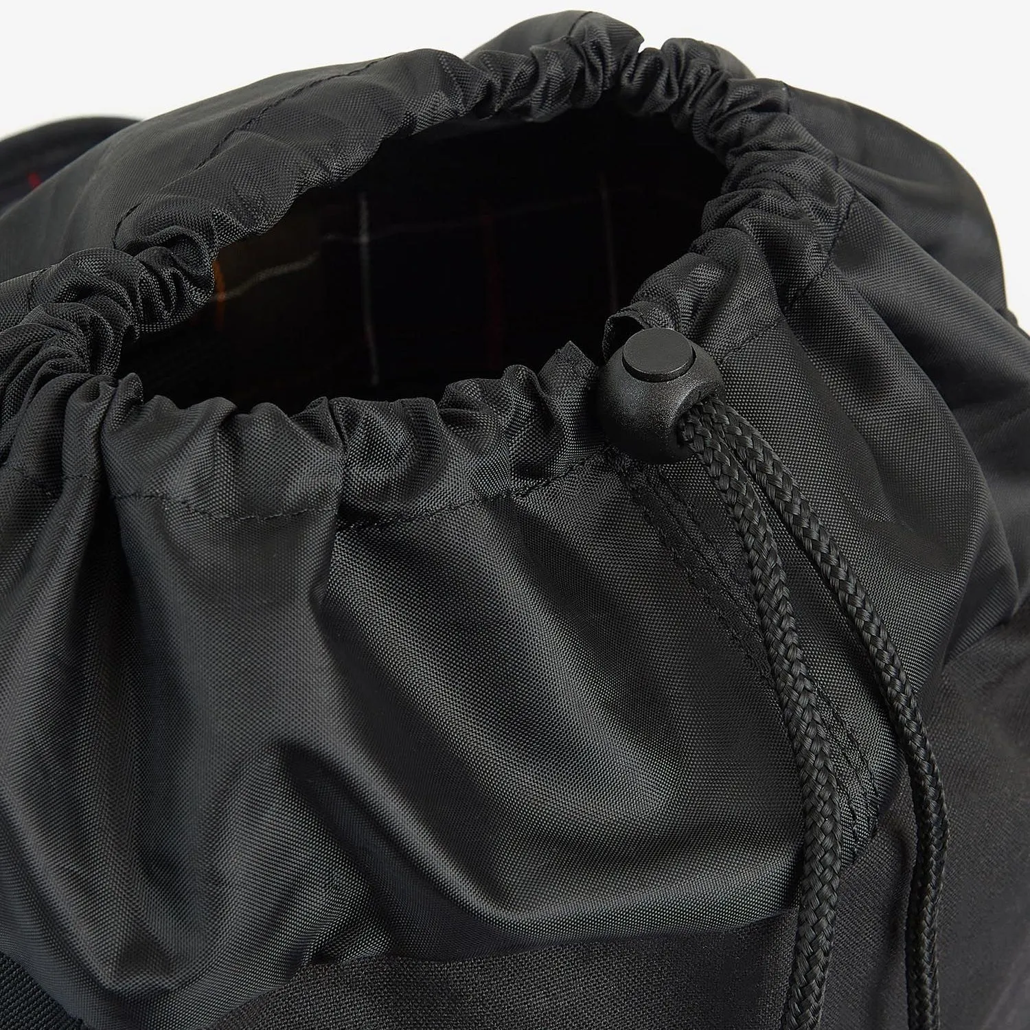 Barbour Black Wax Backpack