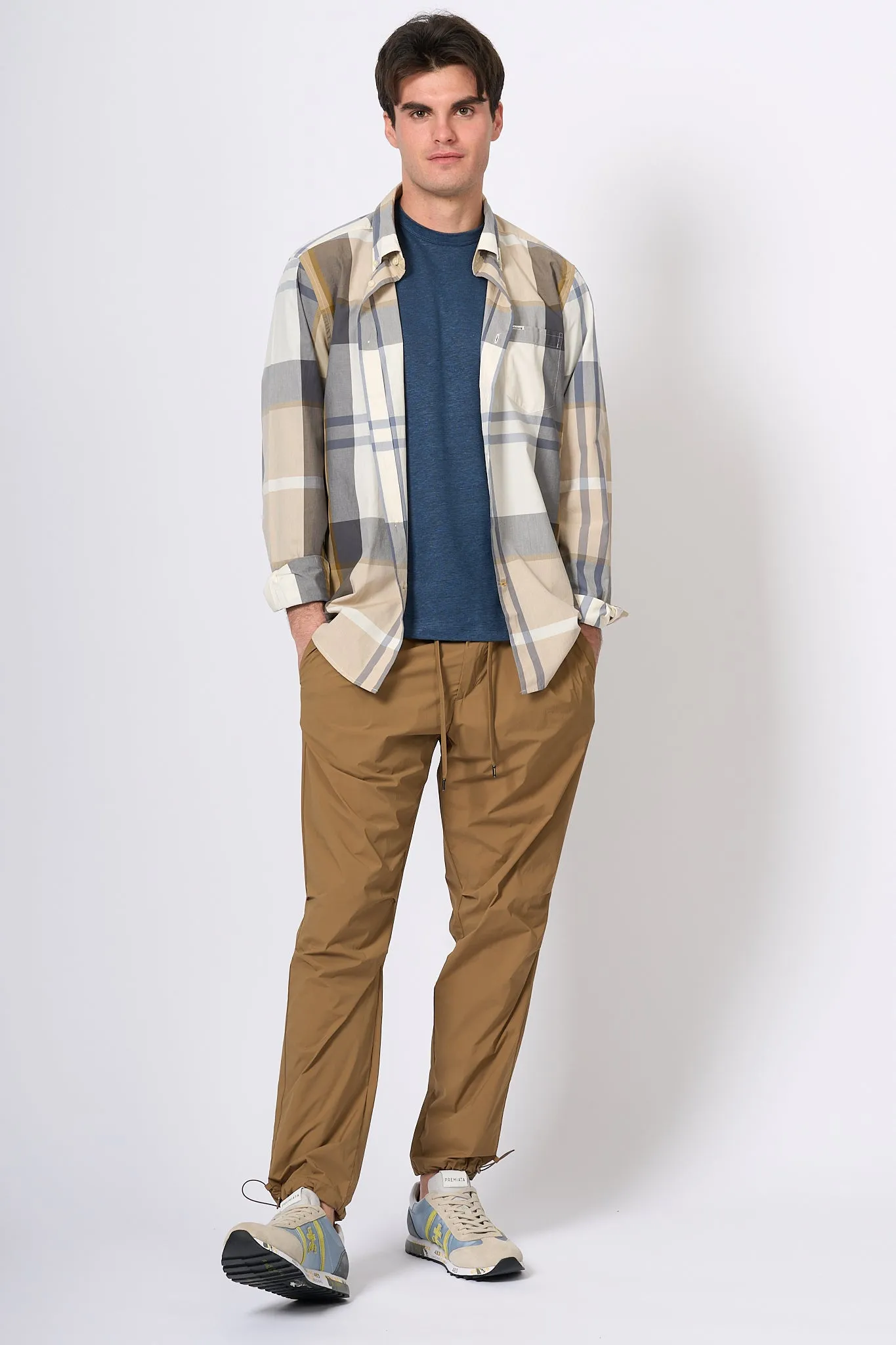 Barbour Camicia Sabbia Uomo