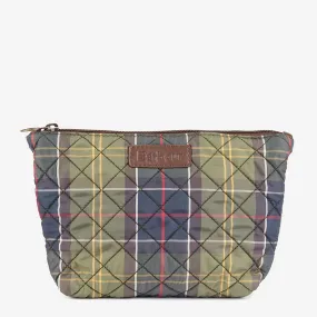 Barbour Classic Tartan Quilted Washbag