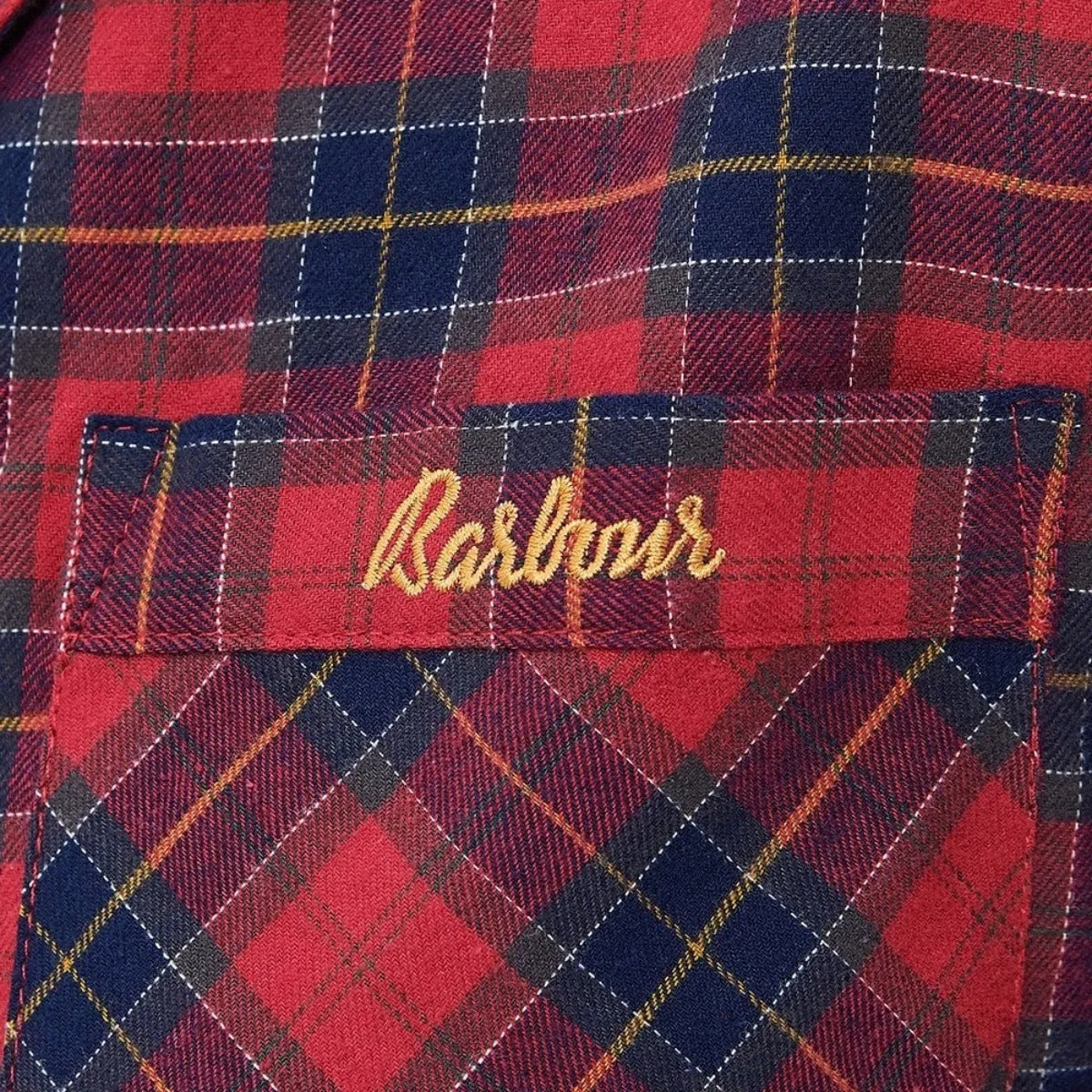 Barbour Etta Nightshirt Midnight Berry Tartan