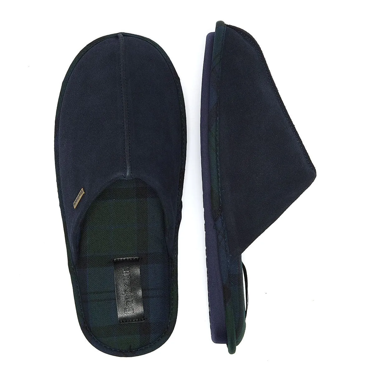 Barbour Foley Slippers for Men - Navy