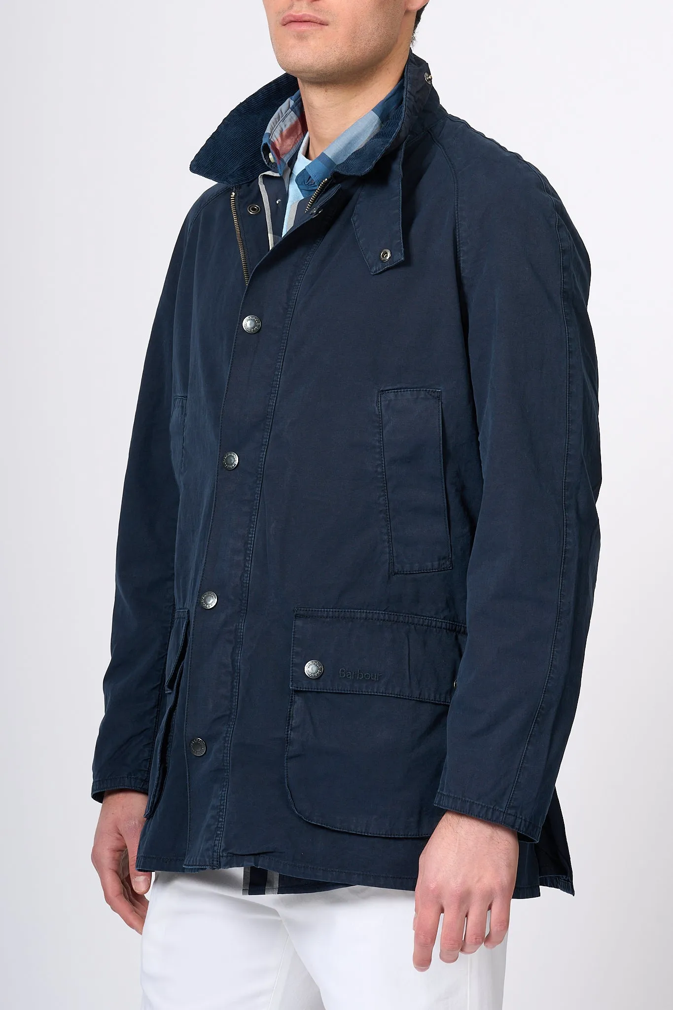 Barbour jacket Ashby blue men