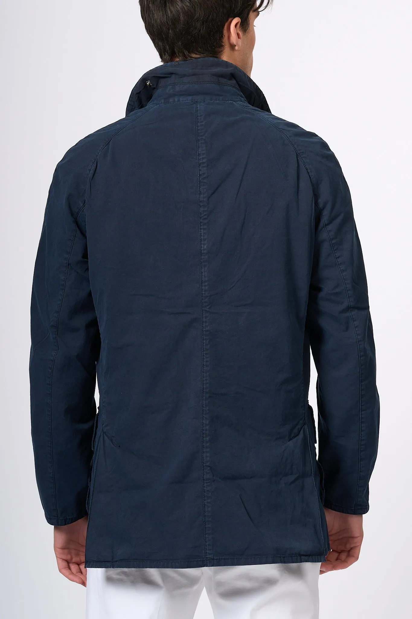 Barbour jacket Ashby blue men