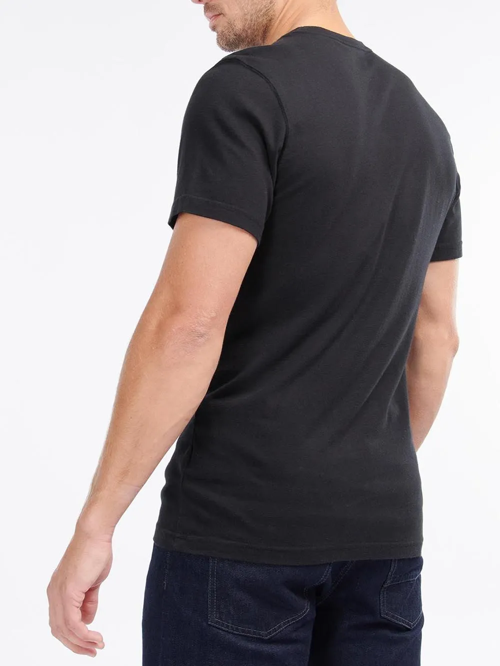 Barbour Men's Mts0938 B.intl Cal Tee Nero