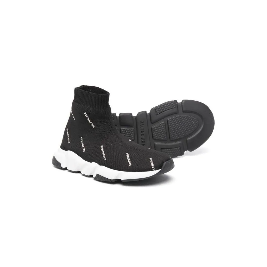 Black and White Athletic Shoes