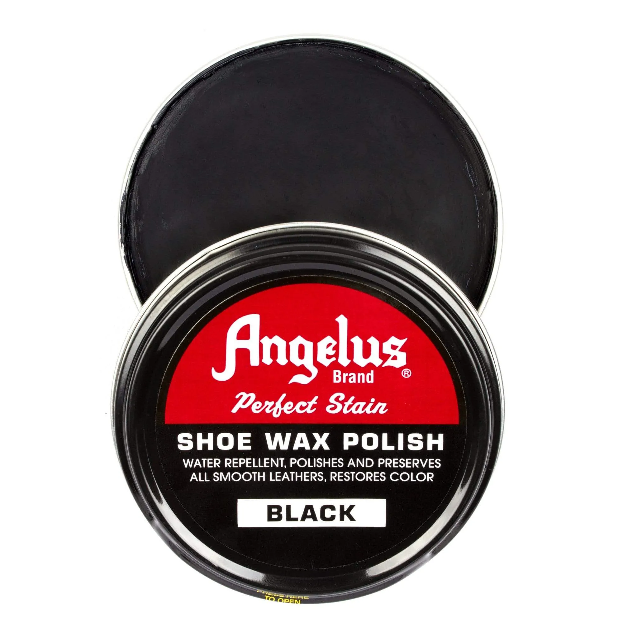 Black Angelus Shoe Polish Wax