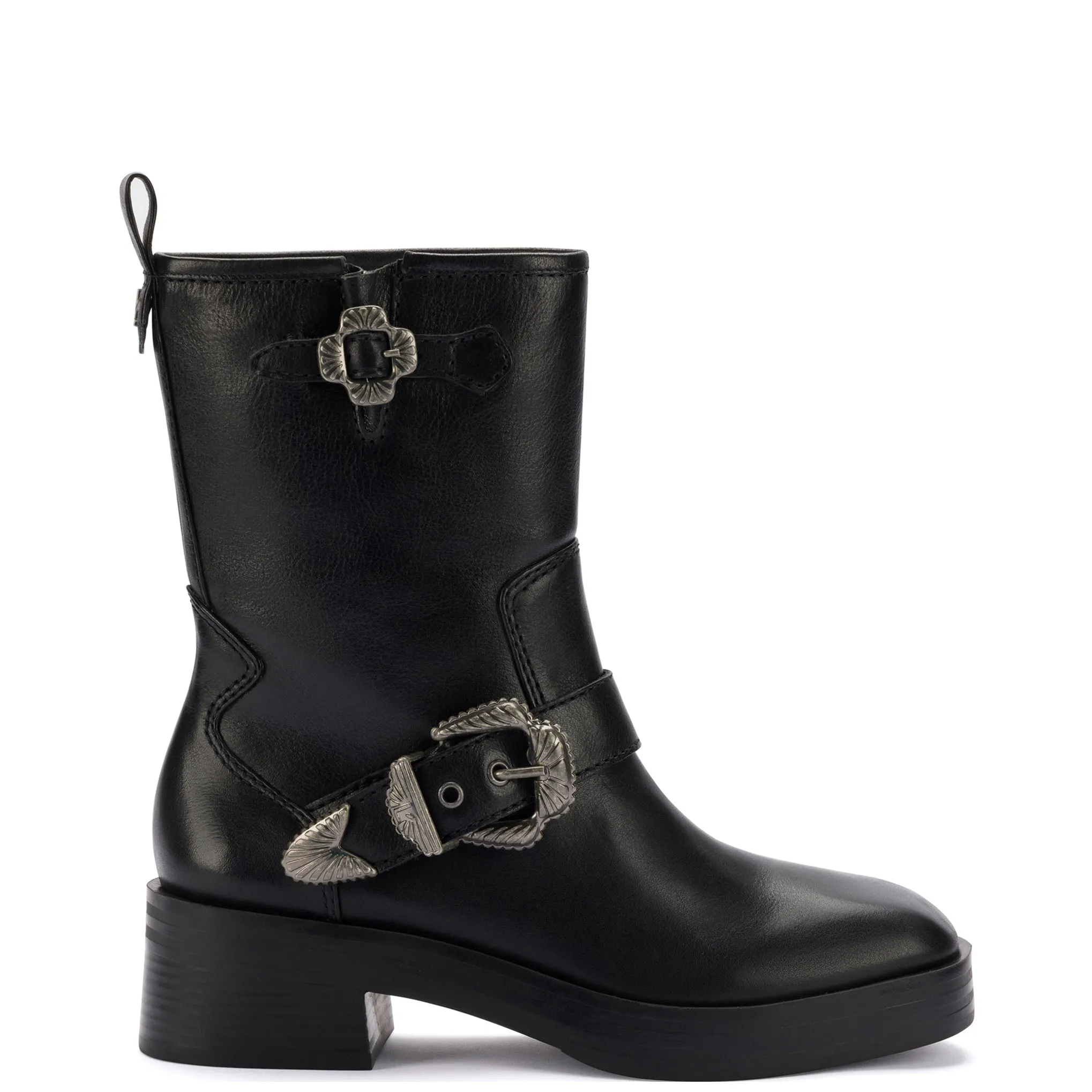 Black Leather Hardy Boot