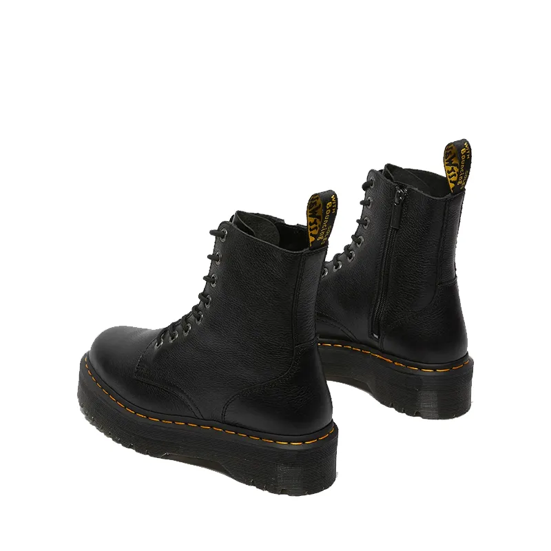 Black Mid-Top Women's Boots All Season