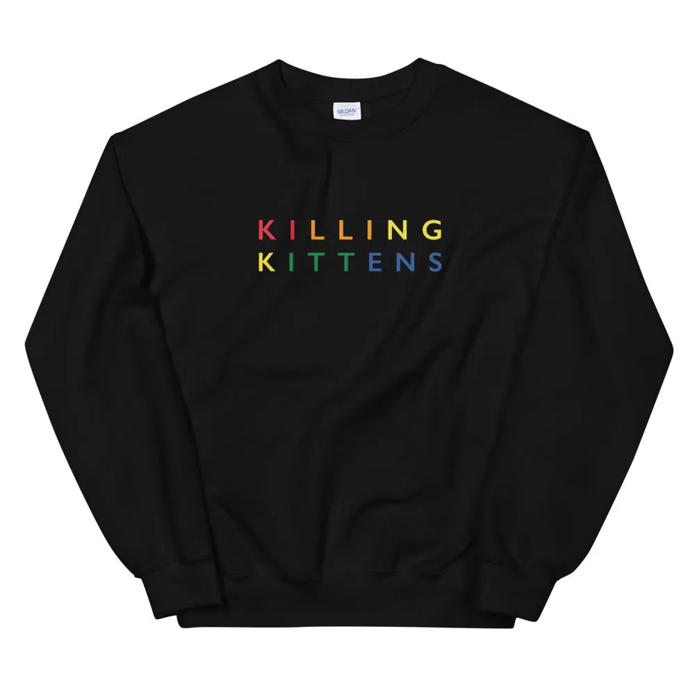 Black PRIDE Sweatshirt by Killing Kittens