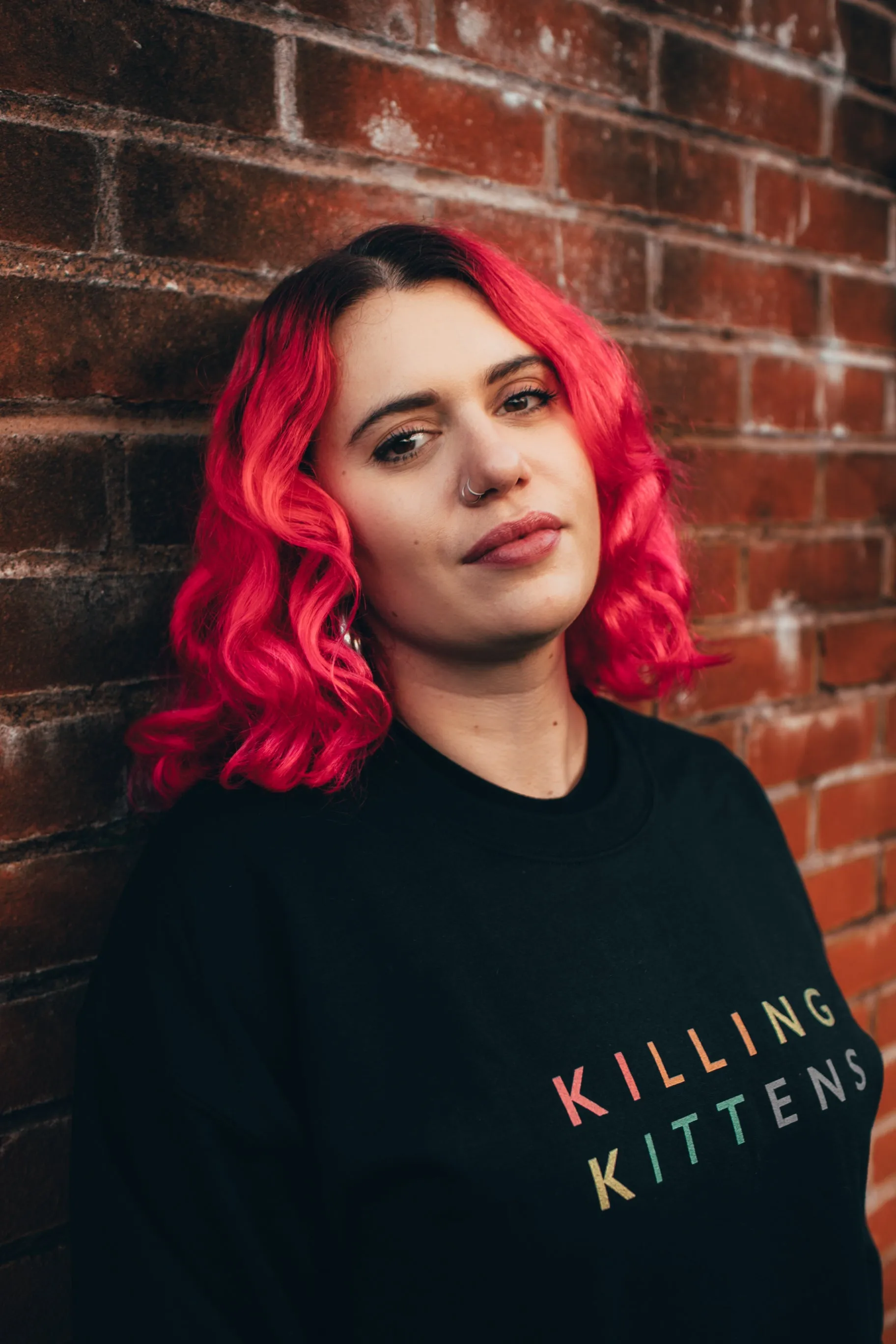 Black PRIDE Sweatshirt by Killing Kittens