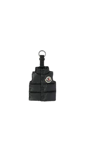 Black Vest-Shaped Key Ring