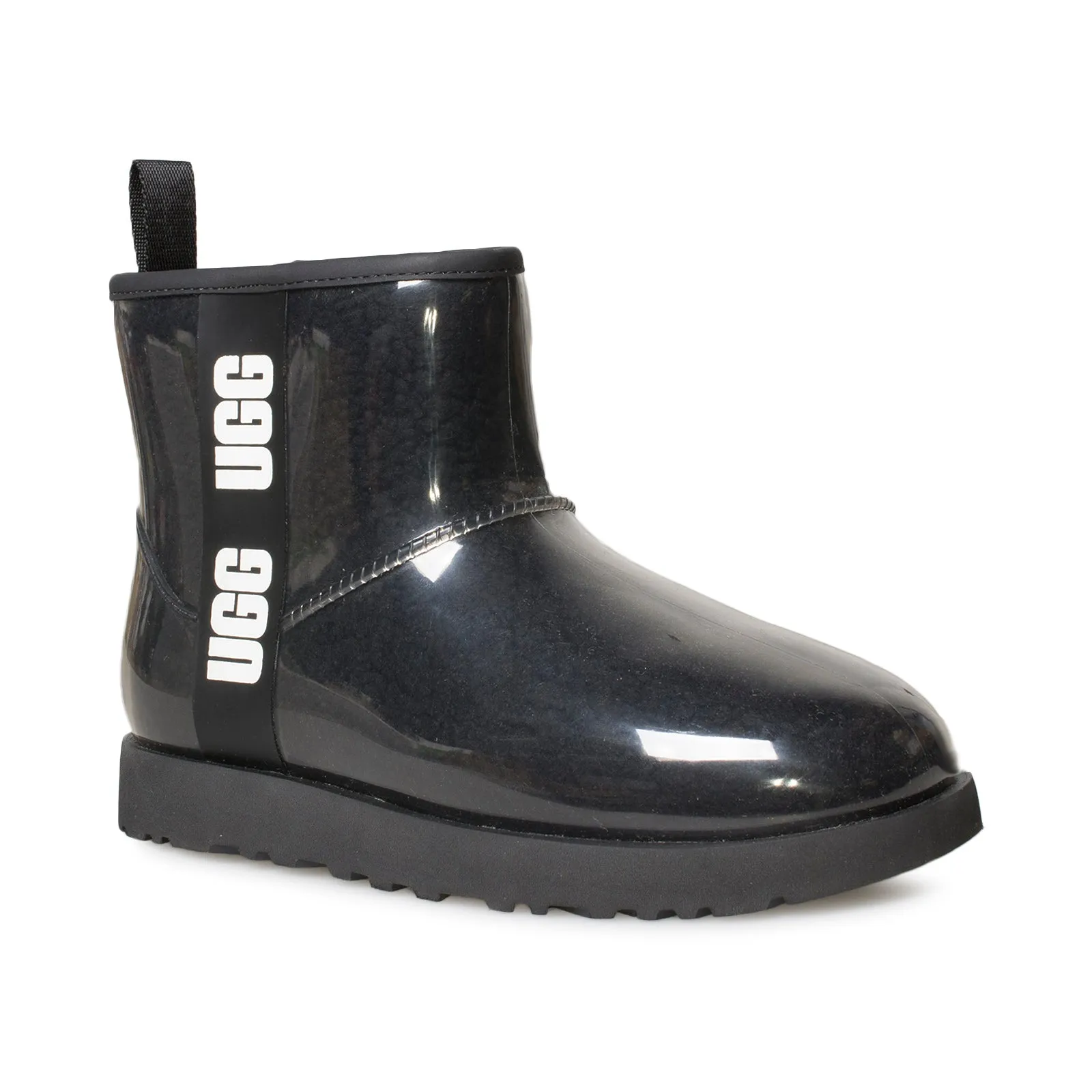 Black Women's UGG Classic Clear Mini Boots