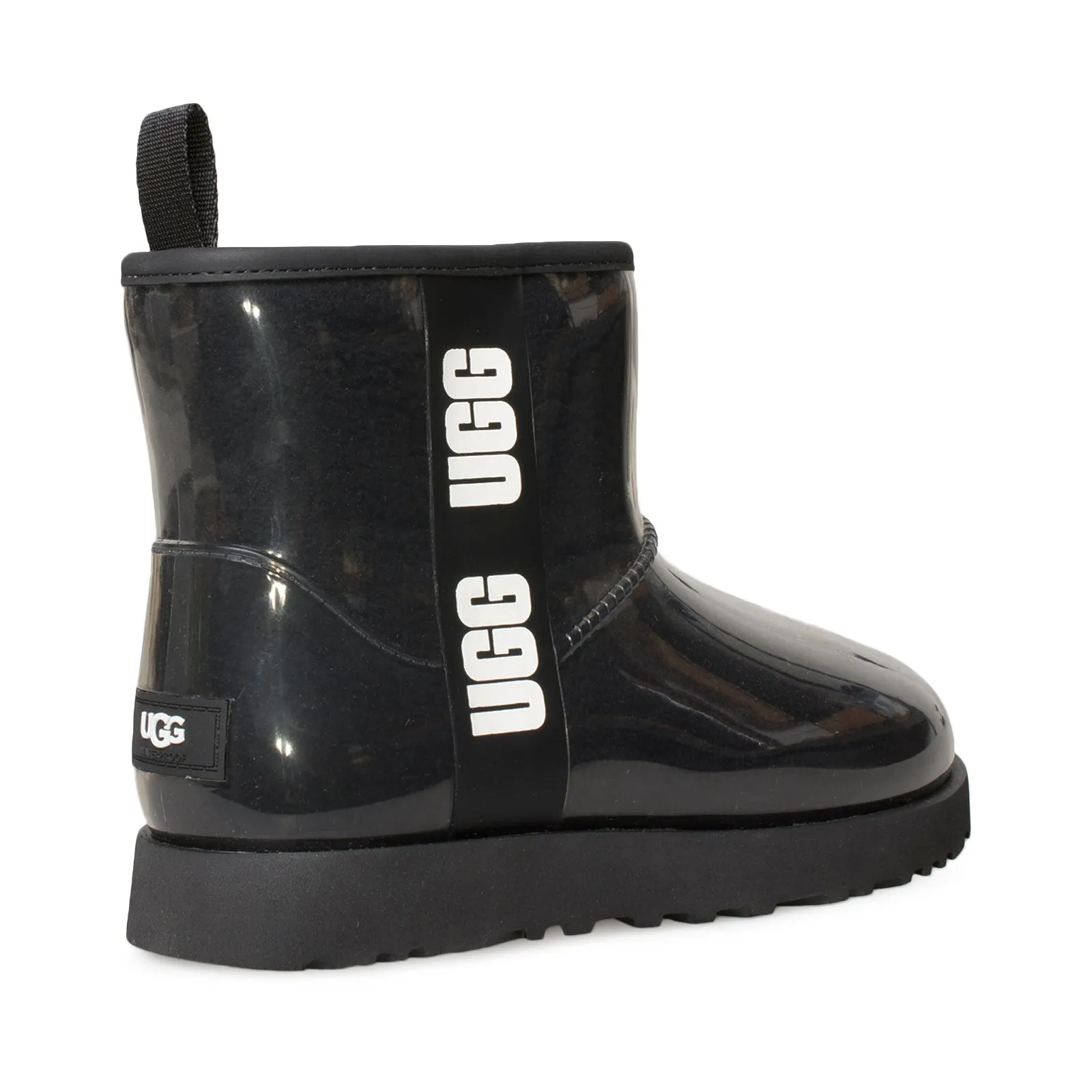 Black Women's UGG Classic Clear Mini Boots