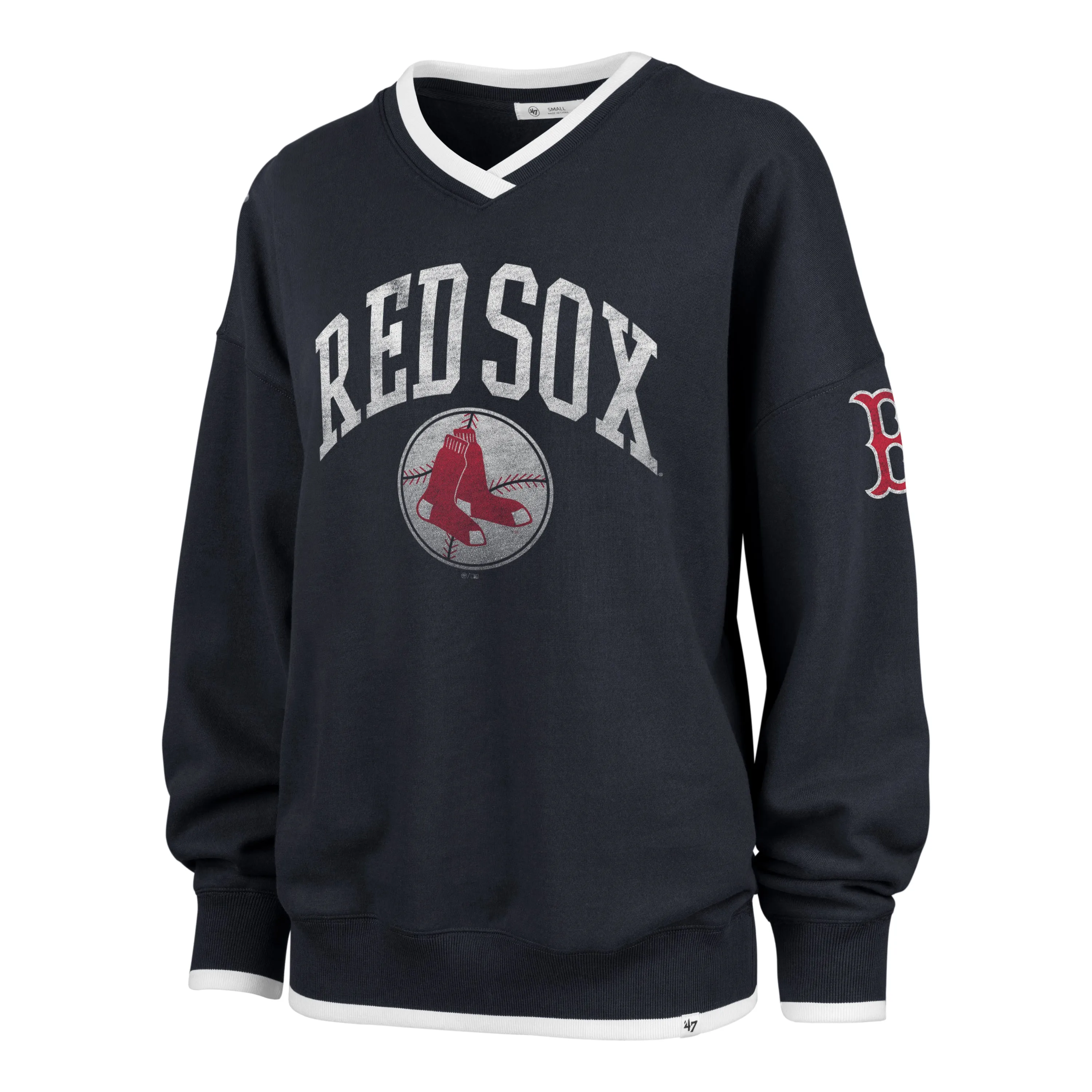 Boston Red Sox Cooperstown Womens Pullover 1980s Wax Pack '47