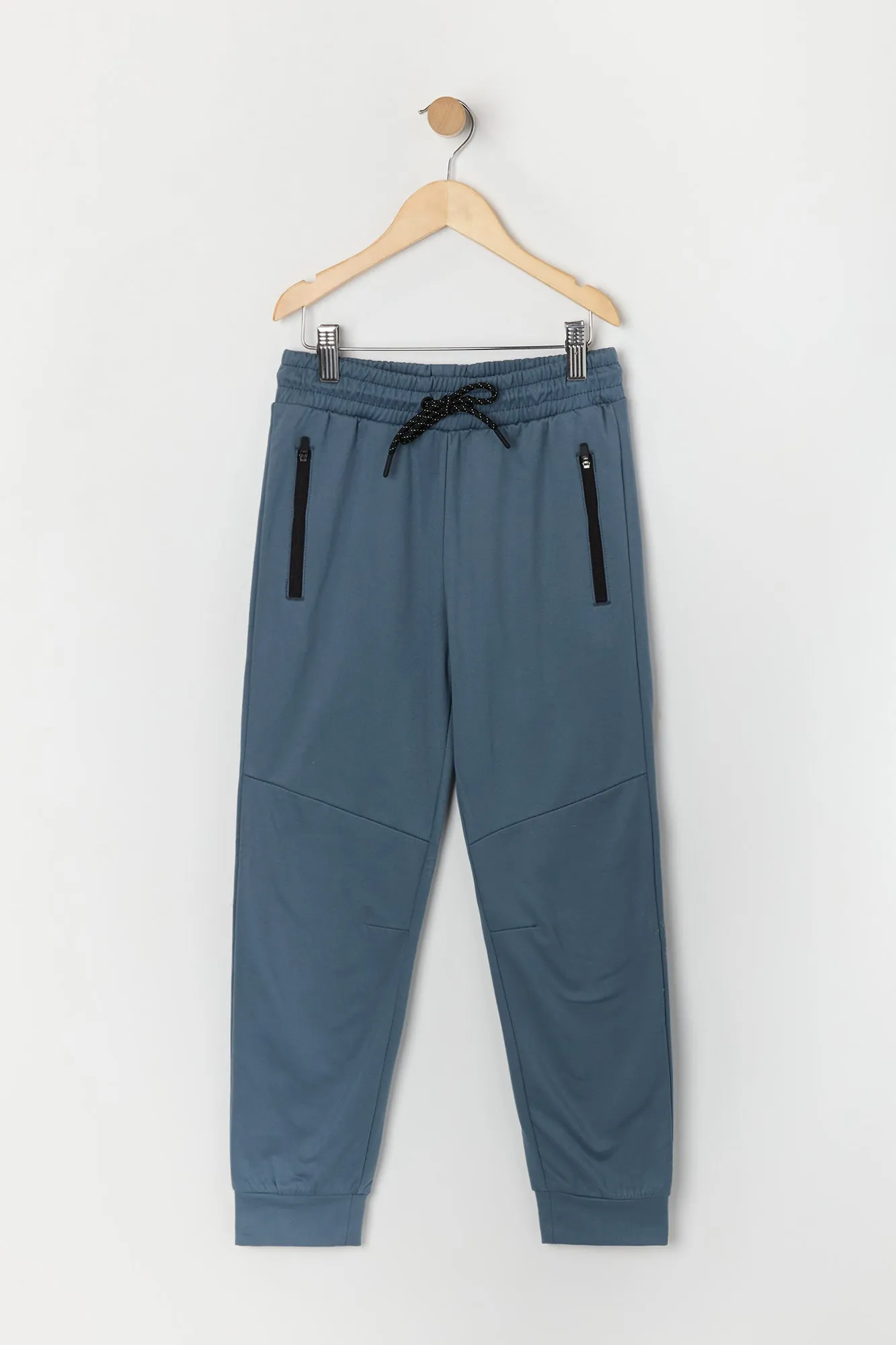 Boys Active Soft Zip Pocket Jogger