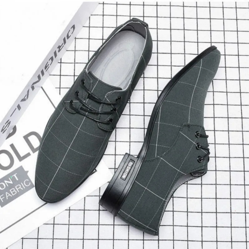 Breathable Leisure Business Canvas Formal Shoes