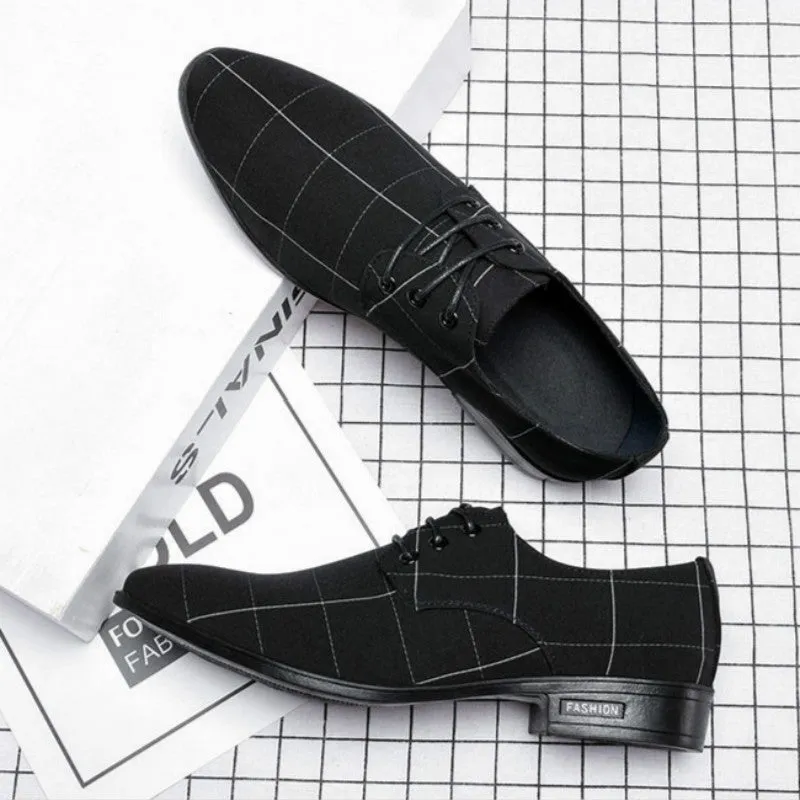 Breathable Leisure Business Canvas Formal Shoes