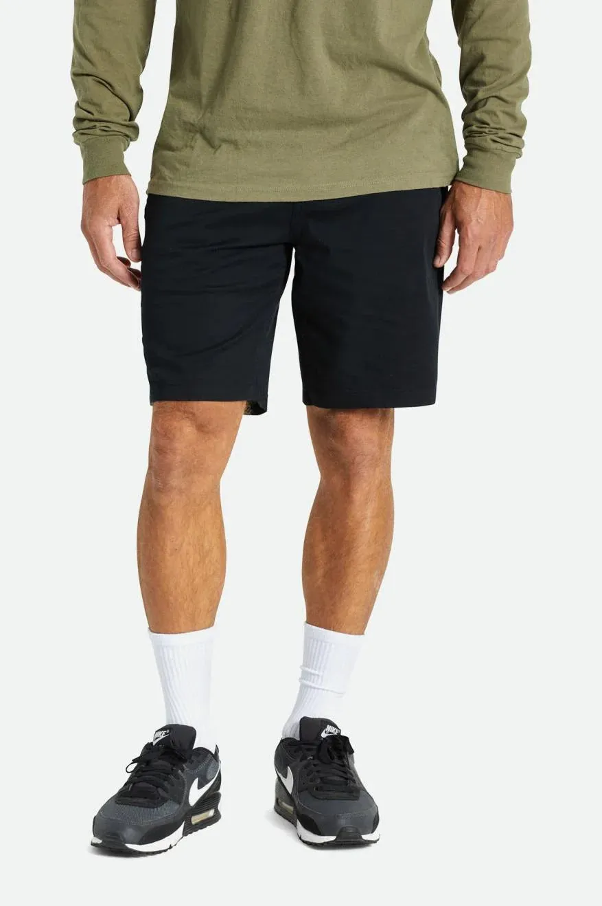 BRIXTON CHOICE CHINO SHORT BLACK