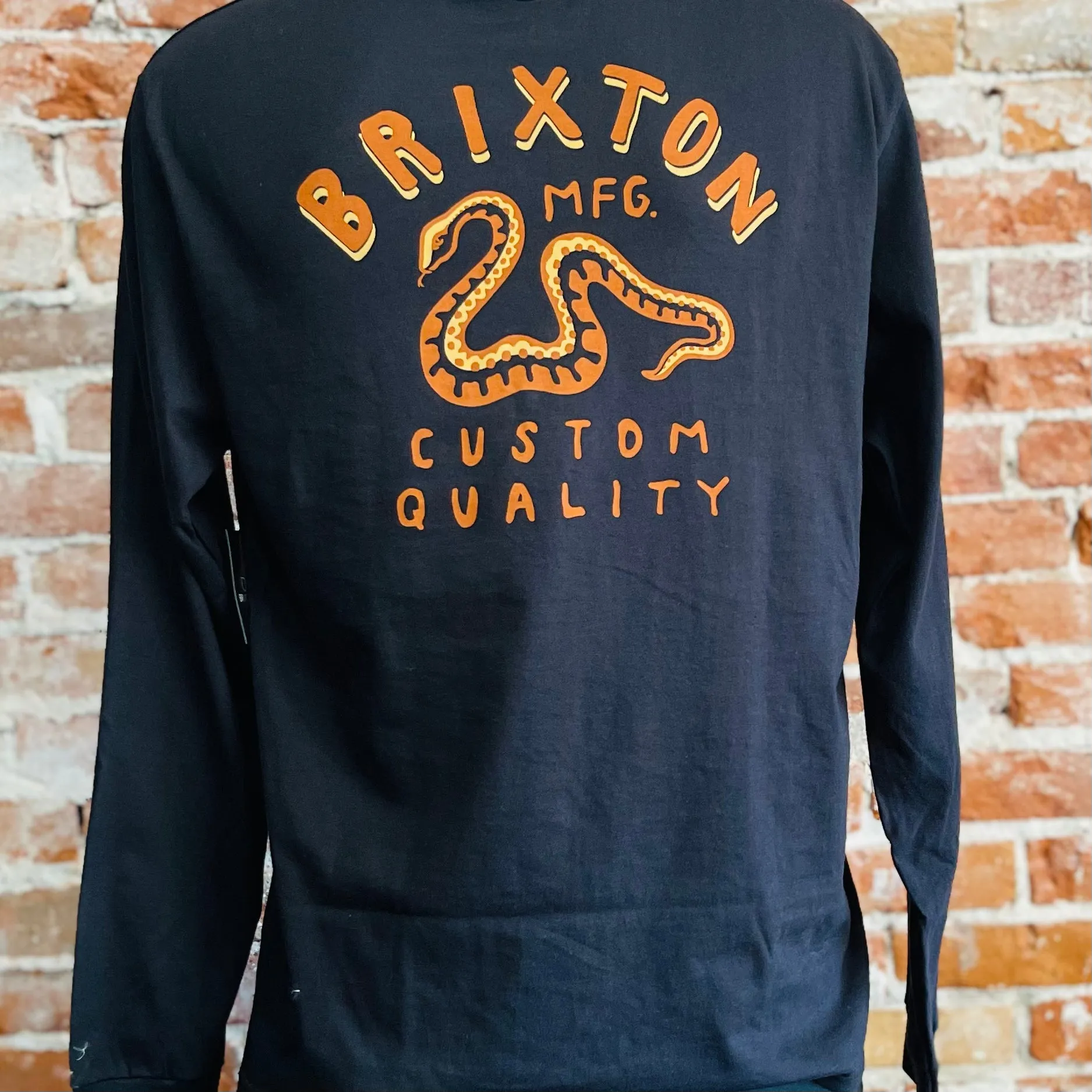 Brixton Clymer L/S STT- Black