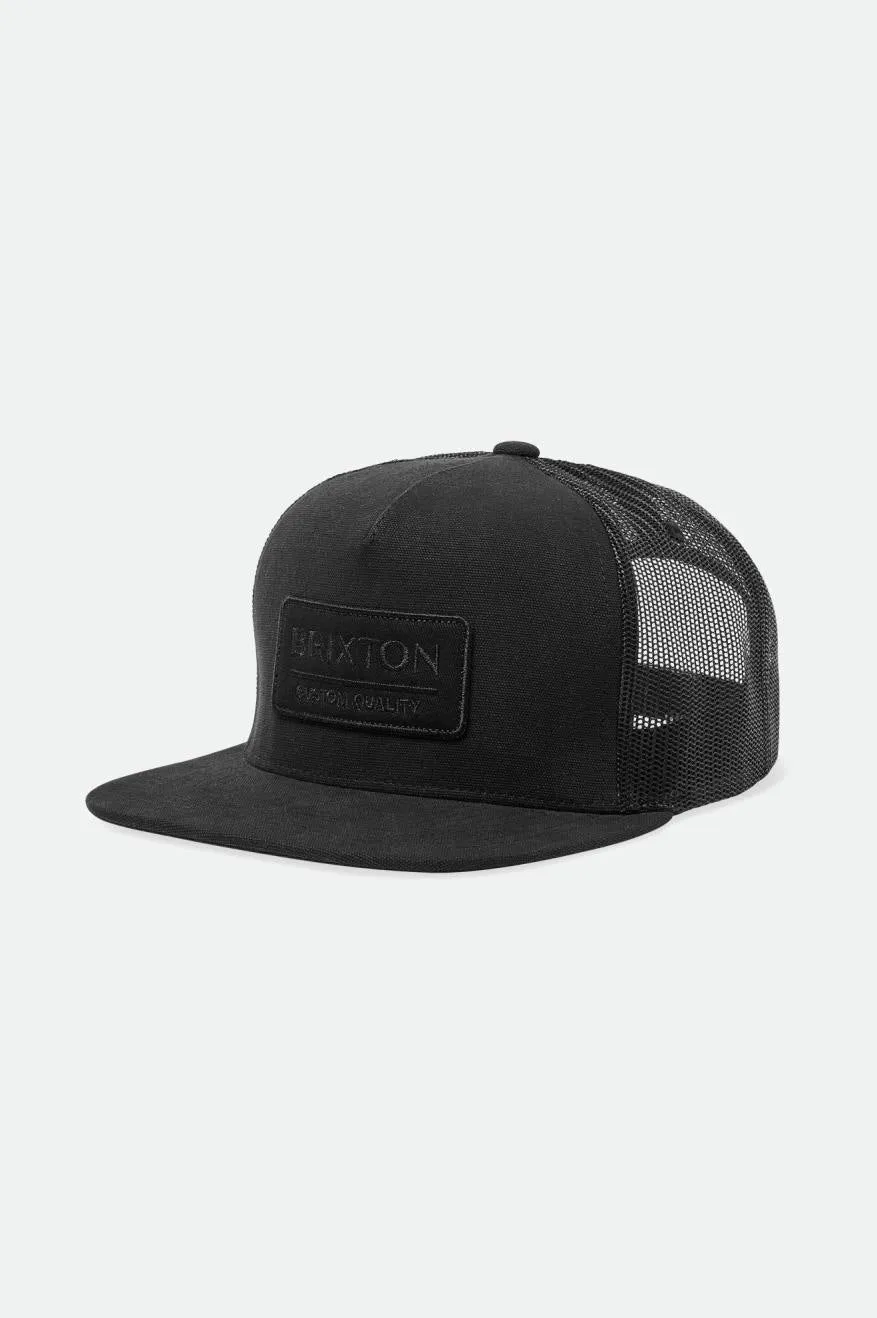 Brixton Palmer Proper MP Mesh Cap Black