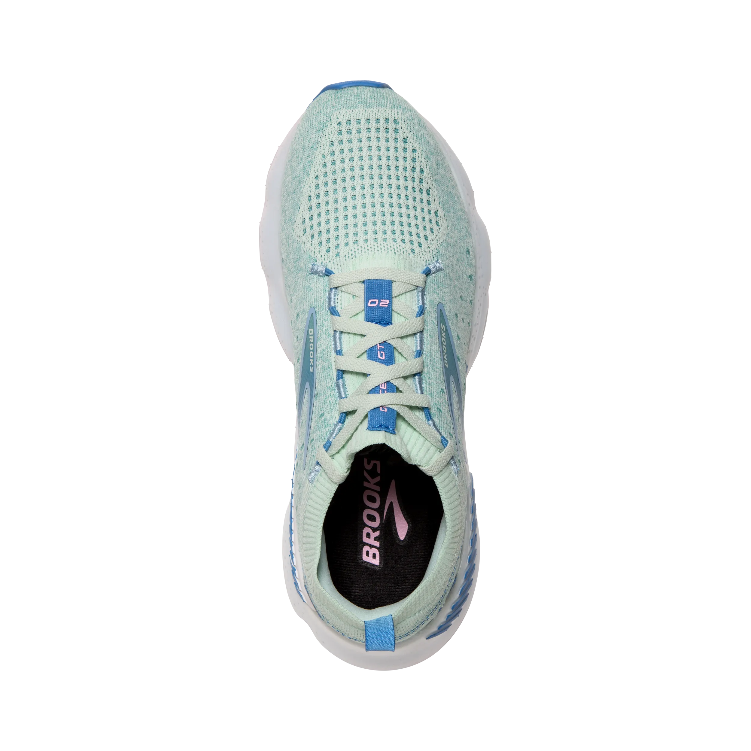 Brooks Glycerin StealthFit GTS 20 (B Width) - Blue Glass/Marina (Womens)