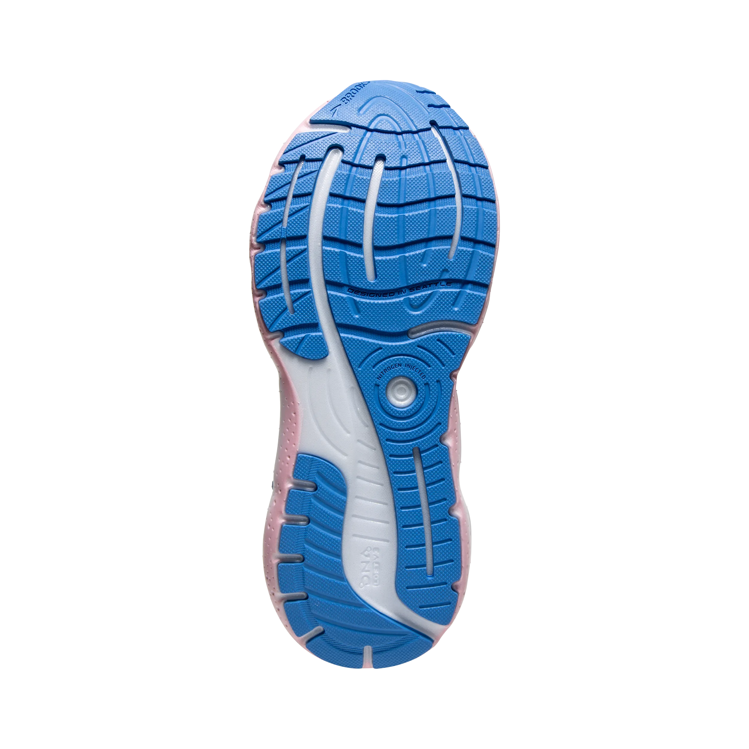 Brooks Glycerin StealthFit GTS 20 (B Width) - Blue Glass/Marina (Womens)