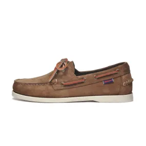 Brown Men's Boat Shoes - Docksides Portland Nubuck