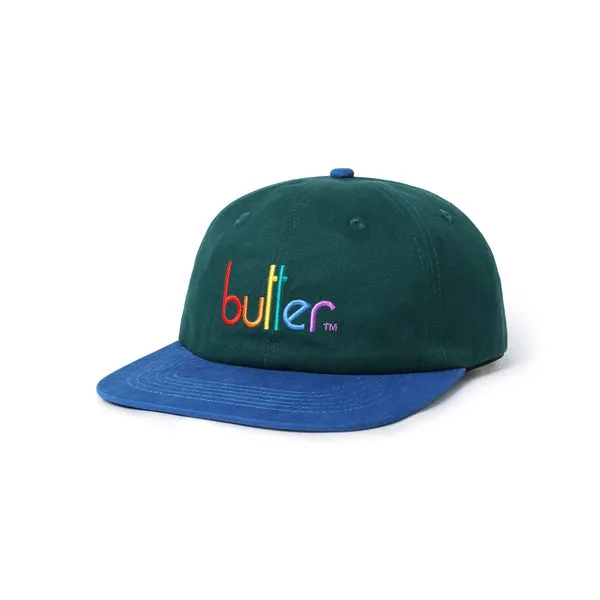 Butter Goods Colours 6 Panel Cap - Forest / Blue