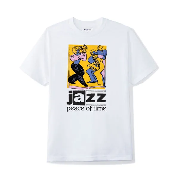 Butter Goods Peace of Time T-Shirt - White